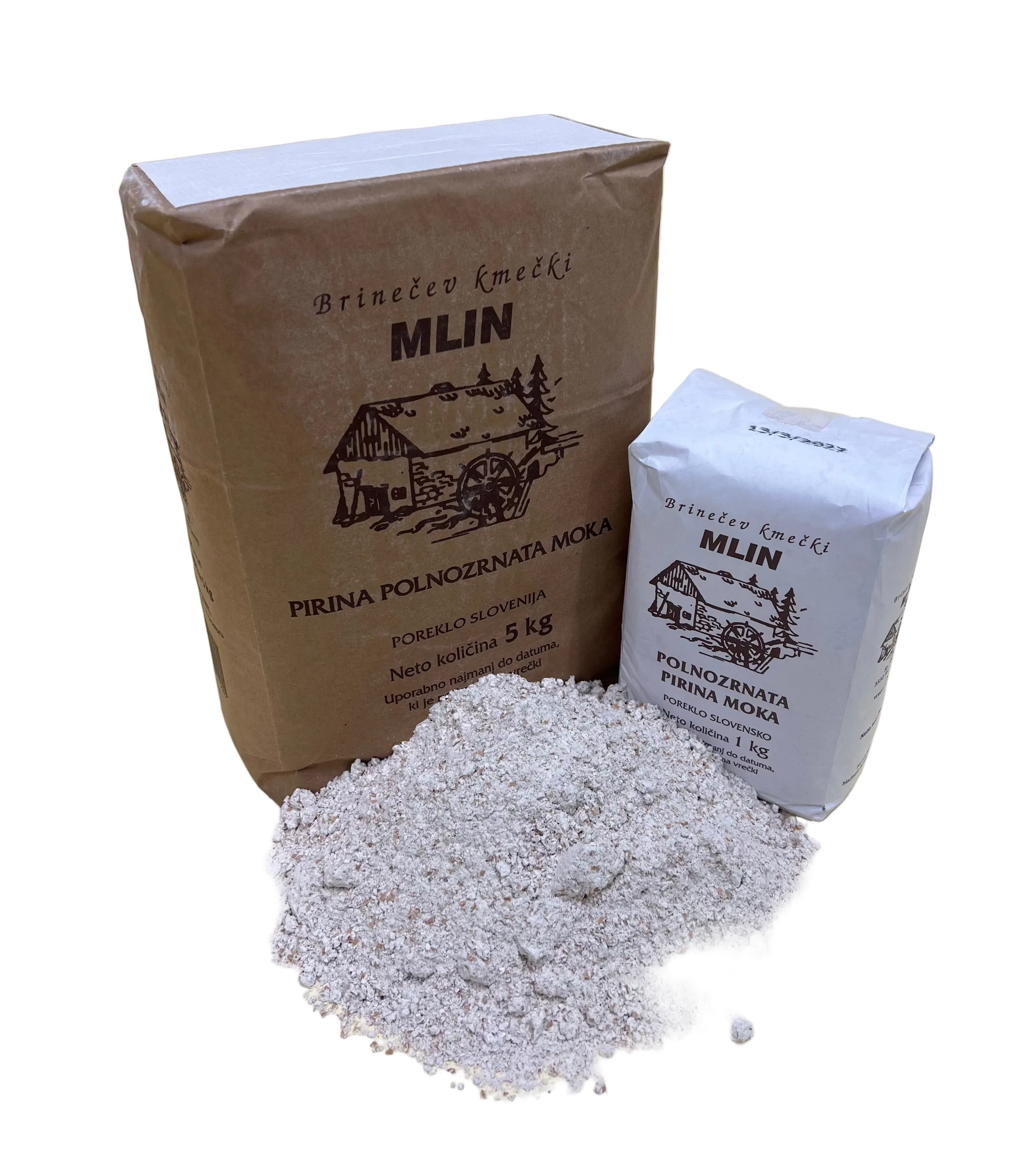Pirina polnozrnata moka5kg